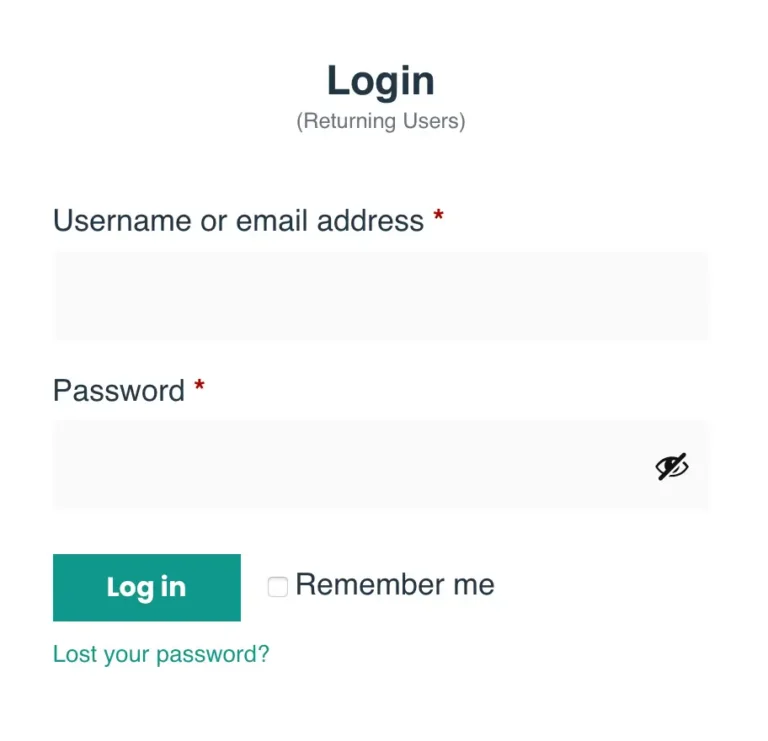 log in instructions lms